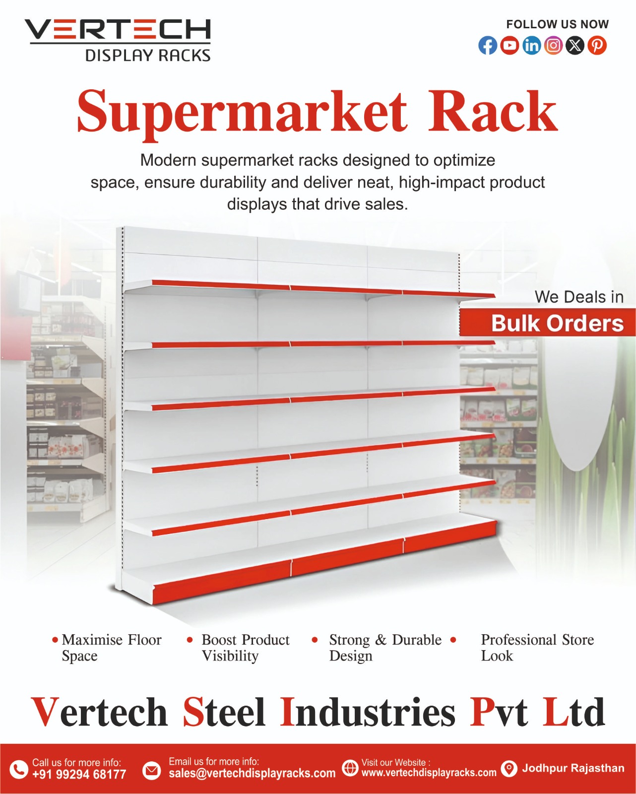 Supermarket Display Racks